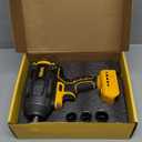 Cordless Impact Wrench 1/2 inch for Dewalt 20V Battery, 1000/1200N.m Impact Driver High Torque Brushless Electric Impact Gun Includes LED Work Light Variable Speeds for Car/Truck RV/Mower