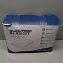 Electric Heated Blanket Full Size - 72"x84" Fast Heating Bed Blankets with 6 Heating Levels & 10 Hours Auto Off, Soft Ribbed Flannel Sherpa, Over-Heated Protection ETL, Dark Gray