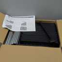 Mavivegue Book Shelf, 20 Cube Storage Organizer, DIY Bookcase, Metal Cube Bookshelf, Tall Book case for Bedroom, Living Room, Office, Closet Storage Organizer, Black Cubicle Storage Rack