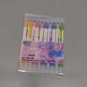 FNANJWQ 10Pcs Color Changing Markers, Dual Tip Magic Markers, Washable Assorted Pens, Double Head Highlighter Pens for School Office Journal Note Taking Drawing