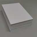 200 Pack White 300 GSM / 110 lb Thick Cardstock Paper - Blank Heavyweight Wedding Invitation Cards for Printing, Flashcards, Postcards - 5x7 inch