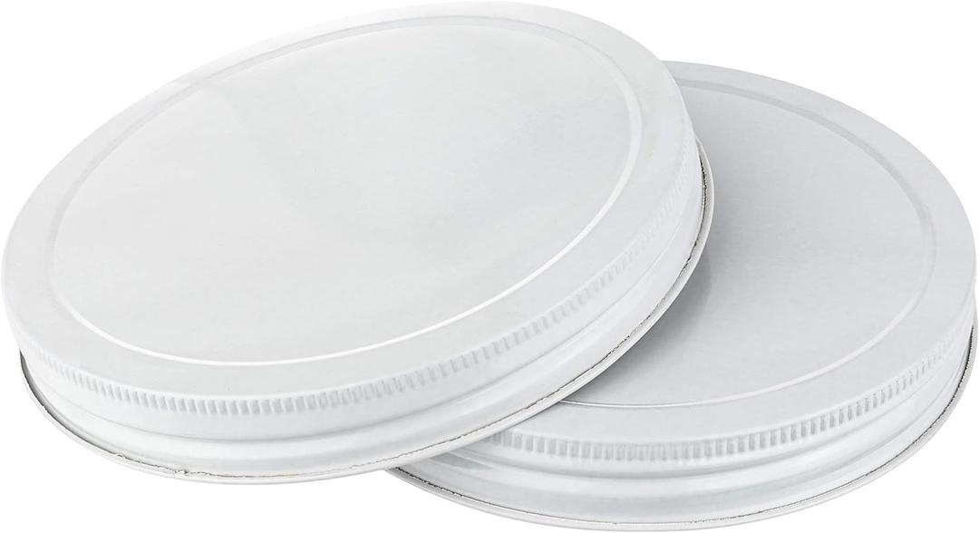 2 Pack of Lids for Kitchentoolz 1 Gallon & Half Gallon Glass Jar (only for kitchentoolz jars - will not fit other brands) - 110-400 size