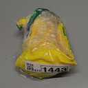 Sexy Backless Cheeky High Cut Leg Thong V Neck One Piece Swimsuit (Yellow) XL