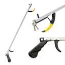 Sammons Preston Reacher, Standard, 26", Grabber Reacher Tool, Lightweight Trash Picker Grabber & Garden Nabber, Handy Aluminum Picker Up Tool & Reaching Claw, Portable Reaching Assist & Dressing Tool