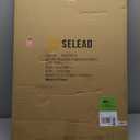 SELEAD Magnetic Chalkboard Words Sign - 24" x 36" Large White Frame Wall Decor Bulletin Chalk Board for Menu, Business, Restaurant, Farmhouse