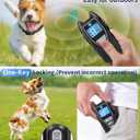 Dog Shock Collar with Remote Control - Rechargeable Dog Training Collar, IPX7 Waterproof E Collar for Dogs with 4 Safe Modes Flashlight Beep Vibration Shock Ideal for All Dog Sizes (8-150lbs) Gry