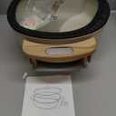 Hot Pot Electric Hot Pot with Divider, Large 6L Nonstick DualSided Shabu Shabu Pot DualFlavor hotpot electric 1500W with Adjustable 5Temperature Control ，Perfect for Family Dinners & Parties