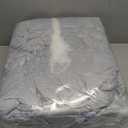 Pharmedoc Pregnancy Pillows, U-Shape Full Body Pillow -Removable Cover Jumbo Size - Gray - Pregnancy Pillows for Sleeping - Body Pillows for Adults, Maternity Pillow and Pregnancy Must Haves