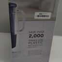 LifeStraw Home Water Filter Pitcher, 7-Cup, Glass with Silicone Base, Juniper, for Everyday Protection Against Bacteria, Parasites, Microplastics, Lead, Mercury, PFAS and a Variety of Chemicals