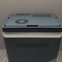 SHAREWIN 25L Portable Electric Cooler & Warmer, Small Refrigerator with Handle, 110V AC and 12V DC Car Fridge, Camping/Outdoor/Travel Cooler for Vehicles & Trucks, Grey