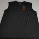 TACVASEN Men's Sleeveless Shirts Quick Dry Tank Tops for Men Sun Protection UPF 50+ Athletic Gym Workout Muscle Shirts (X-Large, 01-black)