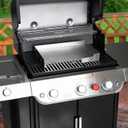 Stanbroil Stainless Steel Universal Griddle for Charcoal/Gas Grills, 23" x 16" Rectangular Cooking Griddle with Removable Grease Drip Tray