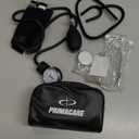 PrimaCare Medical DS-9197-BK Professional Classic Series Manual Adult Size Blood Pressure Kit, Emergency Bp kit with Stethoscope and Portable Leatherette Case, Nylon Cuff, Black