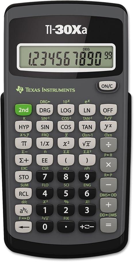 Texas Instruments Ti-30Xa Scientific Calculator
