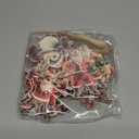 Syhood 36 Pcs Gym Christmas Ornaments Santa Weightlifter Ornament Funny Gym Dumbbell Fitness Weight Lifting Christmas Tree Wood Hanging Decoration Xmas Holiday Weightlifters Gifts, 12 Styles