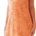 Women Sparkly Sequin Mini Dress with Scarf Y2k Beaded Rhinestone Strapless Short Dresses Glitter Party Tube Dress (Orange, Medium)