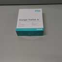 KMC 4-Outlet Surge Twist Cord Reel, Retractable Power Strip Surge Protector, 735J Surge Protection, 5ft Long Retractable Extension Cord, 3-Prong Low-Profile Flat Plug, UL/ETL Certified, Gray