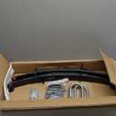 Youxmoto 3500lb Single Trailer Axle Suspension Kit 1750lb Leaf Springs & Ubolt Kit; Pair of Trailer Leaf Spring 4 Leaf Double Eye, 25-1/4" L, 1-3/4" Width, 9/16 Eye I.D