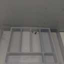 Extra Large Expandable Silverware Organizer, BPA-Free Food-Safe Cutlery Flatware Organizer, Kitchen Utensil Drawer Organizer, Adjustable Silverware Holder for Spoons Forks Knives, Black