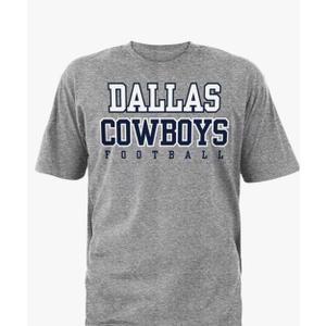 G-III Sports Dallas Authentics Men's Cowboys Practice Tee T-Shirt M Grey