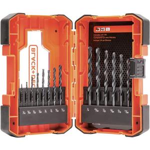 beyond by BLACK+DECKER Drill Bit Set, 14-Piece (BDA14BODDAEV)