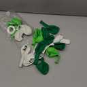 Dinosaur Balloons, 12 Inch Dino Printed Balloons Green White Lime Green Latex Balloons for Birthday Party Jungle Dinosaur Themed Decoration for Boys Birthday Party Baby Shower Supplies