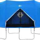 15FT Trampoline Tent, Fits for 6 Straight Pole Round Trampoline, Trampoline Tent Cover (Tent Only)
