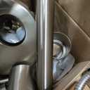 Delta Modern 14 Series Round Rain Shower System Faucet Set, Rainfall Brushed Nickel Shower Head and Handle Set, Valve Trim Kit, 10 Inch, Spotshield Stainless 342702-SP