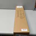 Coat Rack Wall Mount with Shelf, 17IN Wooden Coat Hanger Hooks Wall Mount with 5 Metal Hooks, Hanging Shelf with Hooks, Retro Walnut