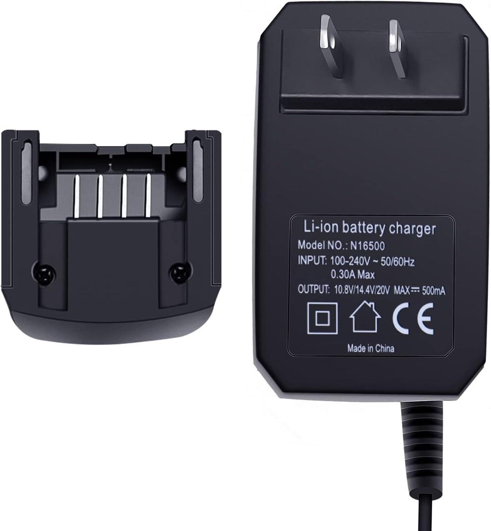 20 Volt LithiumIon Battery Charger LCS1620 for Black & Decker for Porter Cable for STANLEYBattery 12V 14.4V 18V 20 Volt Batteries LBXR20 LCS1620B LB20 LBX20 LBXR16 US Plug laipuduo