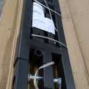 AUTOSAVER88 43" Clamp On Pallet Forks for Tractor Bucket, Heavy Duty 2000lbs Quick Attach Skid Steer Loader Pallet Fork with Adjustable Stabilizer Bar, Black