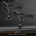 BRTEC Front Lower Control Arm with Ball Joint Compatible with Honda Civic 1.3L 1.8L 2006-2011; Acura CSX 2006-2011# K620382 K620383