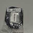 LYroo Black Small Makeup Bag Clear Mini Makeup Zipper Pouch Makeup Bag Small Cosmetic Bag for Purse Essentials Items Women Coin Purse Aesthetic Stuff(2 Pack)