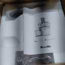 Breville BJE200XL Juice Fountain Compact Centrifugal Machine, 25 fl oz, Silver