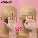WOWANGEL 12PCS Real HD Wig Cap for Lace Front Wig, High-Elastic Invisible Wig Cap stocking caps Wig Accessories 6 Pack