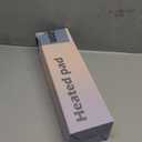 Pet Heating Pad for Cat, Electric Heated Mat with 3 Temperatures & 3 Timers, Automatic Induction Heated Cat Bed, Chew Resistant Cord (Light Grey, 27.6" x 15.7")