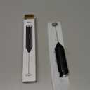 Bonsenkitchen Powerful Milk Frother for Coffee, Fast Handheld Drink Mixer with Stainless Steel Whisk, Battery Operated Hand Frother Stirrer Wand-Black