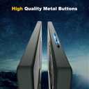 for Samsung Galaxy S23 Ultra Case with Magnetic Invisible Ring Stand, Compatible with MagSafe, Military Drop Protection Translucent Matte S23 Ultra Phone Case for Men and Women, Green