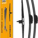 3 Wipers Replacement for Honda Pilot Rear and Front Windshield Wiper Blades 2009-2015,3 Pieces 22"+21"+14 inch