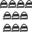LQ Industrial 10PCS 25mm Inner Diameter Black POM Quick Release Hooks Slide Button Bulk Belt Buckle Backpack Clip Suitable for Outdoor Equipment