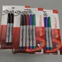 3-Pack Bulk Buy: Sanford Sharpie Ultra Fine Point Color Assortment 5/Pkg-Red Blue Green 2 Black