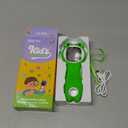 Microscope for Kids, Portable Digital Microscope with 500X Magnifying Glass, Handheld Camera Mini Pocket Magnification, Educational Christmas Birthday Gifts for Ages 4 5 6 7 8 9 10 11 12, Green