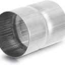 A-KARCK Exhaust Adapter Connector 3" ID to 3" ID, Exhaust Pipe Reducer 4" Overall Length 304 Stainless Steel