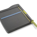 Swingline ClassicCut 12" Guillotine Paper Cutter, Gray/Lime