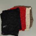 OYOANGLE Women's 4 Pack Lace Bralettes Criss Cross Cami Bras Unlined Wireless Comfortable Everyday Bra Cute Lace Bras (Multicolor), Small