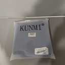 KUNMI Women's Wide Leg Jeans High Waisted Straight Leg Stretchy Denim Pants with Pockets, Size: 6 Dark Blue