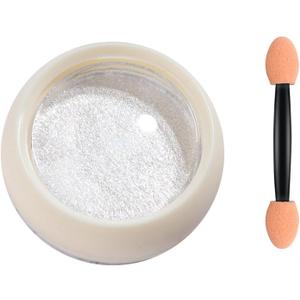 Shiny 2g Mirror Effect Nail Aurora Powder Persistent with Brush Solid Chrome Manicure Art Decorations Rubbing Dust for Female Nail Glitter