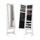 Mondawe White Jewelry Armoire