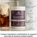 Ancient Nutrition Grass Fed Bovine Colostrum Superfood Powder, Unflavored Grass Fed Bovine Colostrum, Supports Healthy Gut Microbiome and Immune System, Clinically Studied Lactoferrin & Probiotics, 78g