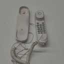 Corded Phone for Home, Durable landline Phone with Large Buttons for Seniors, Versatile Mini Phone for The Home, Office, and More(White)